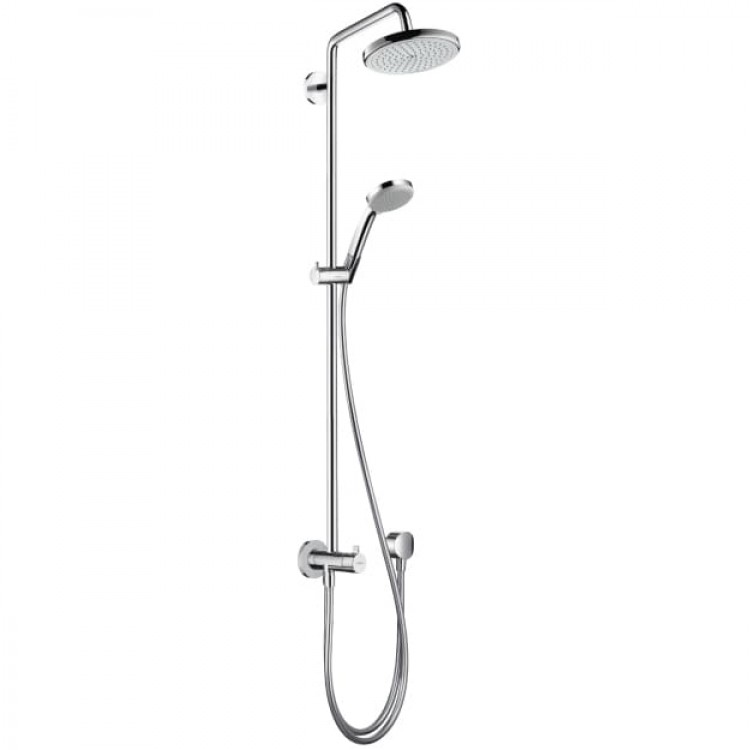 Душевая система наружного монтажа Hansgrohe Croma 220 Showerpipe Reno 27224000 Душевая система наружного монтажа Hansgrohe Croma 220 Showerpipe Reno 27224000